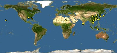 Macropodus opercularis-map